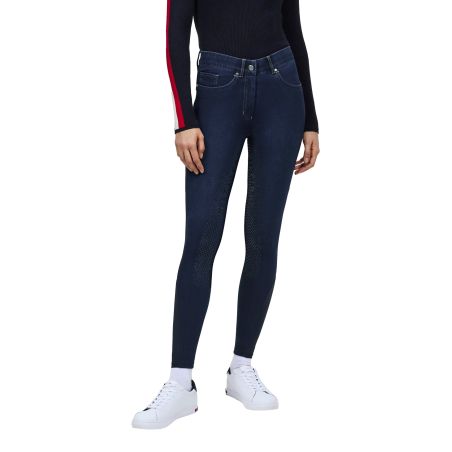 Pantalón de equitación vaquero Tommy Hilfiger Equestrian Hope para mujer