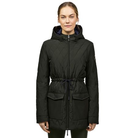 Chaqueta acolchada Tommy Hilfiger Equestrian Forest para mujer