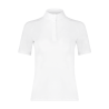 Camisa de concurso Kentucky Classic para mujer de manga corta - Blanco