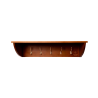 Estante para casco con 5 ganchos Grooming Deluxe by Kentucky - Madera