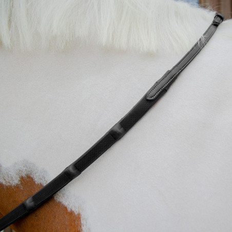 Riendas de goma Dy'on 1/2 con 7 topes integrados