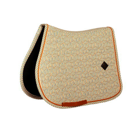 Manta de silla de terciopelo Kentucky estampada