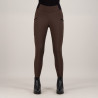 Leggings de equitación HV Polo Estrelle FullGrip para mujer - Madera