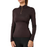 Base Layer Equestrian Stockholm Air Breeze Sunshirt mujer - Marrón dorado