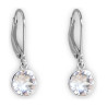 Pendientes Equestrian Stockholm Crystal - Timeless blanco brillo