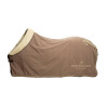 Manta polar Equestrian Stockholm con forro de pelo - Champán