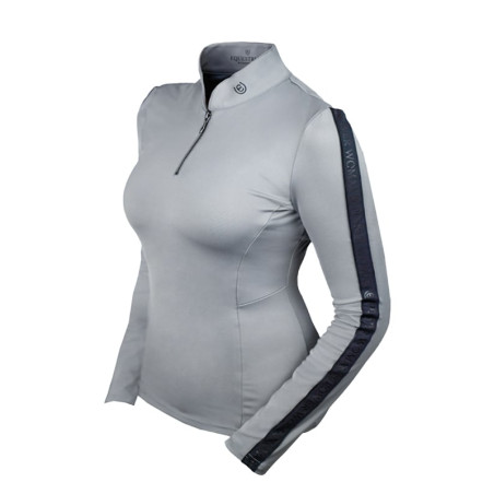 Polo de manga larga Equestrian Stockholm Reflective Power para mujer