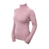 Jersey de cuello alto de punto Equestrian Stockholm para mujer - Rosa