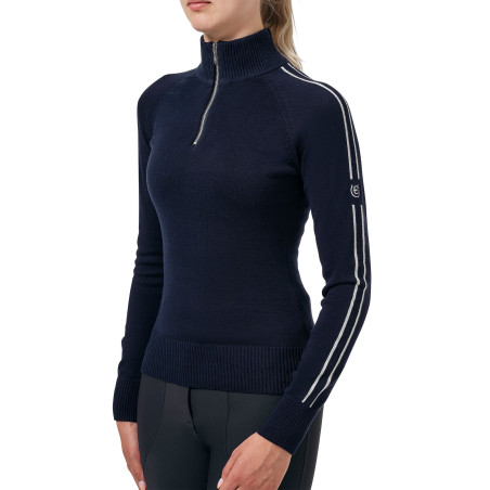 Jersey de punto fino Equestrian Stockholm Luxe para mujer