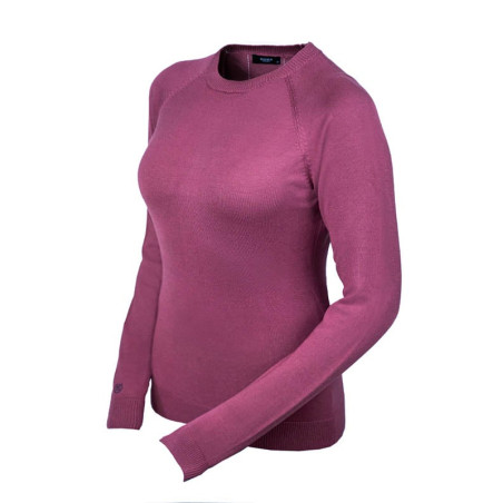 Jersey de punto con cuello redondo Equestrian Stockholm para mujer