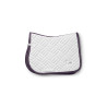 Manta de salto Equestrian Stockholm Modern - Blanco violeta oscuro