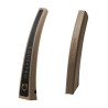 Ramas flexibles de repuesto para estribos Supernova Equestro - Nuez