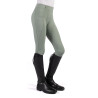 Leggings Mia con asiento completo de silicona HKM - Salvia