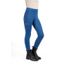 Legging Lana II Style asiento completo de silicona HKM - Azul