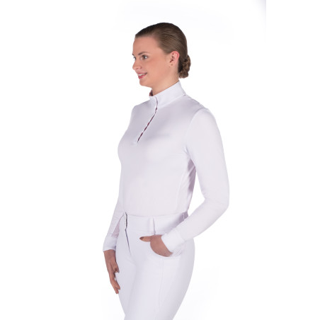 Polo de concurso Hunter de manga larga HKM