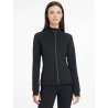 Chaqueta cepillada con cremallera LeMieux Aspen - Negro
