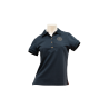 Polo piqué de manga corta Flags & Cup mujer Anzia - Marino