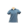 Polo piqué de manga corta Flags & Cup mujer Anzia - Iris