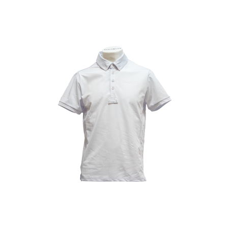 Polo de concurso Flags & Cup de manga corta para hombre San Remo