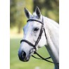 Cabezada Cavesson muserola francesa Avignon Shires - Negro