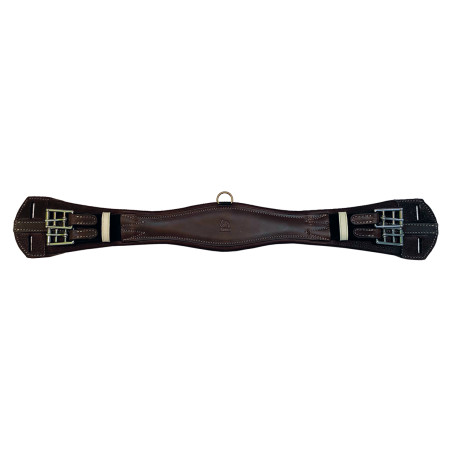 Cinchón corto Tattini de cuero