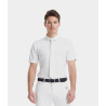 Camisa de concurso Horse Pilot de manga corta para hombre Aerolight - Blanco