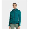 Sudadera con cremallera de equitación Horse Pilot mujer Tempest - Verde medio