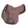 Mantilla Numnah SupaFleece Performance Shires - Castaño