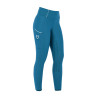 Legging para mujer con forro polar Equestro - Azul coral