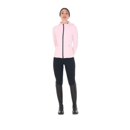 Chaqueta softshell entallada con cremallera cortaviento para mujer Equestro