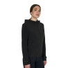 Chaqueta softshell entallada con cremallera cortaviento para mujer Equestro - Negro