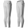 Pantalón fullseat silícona Horze Gran Premio Hombre - Blanco