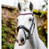 Brida Horseware Diamante Flash - Negro / rosa