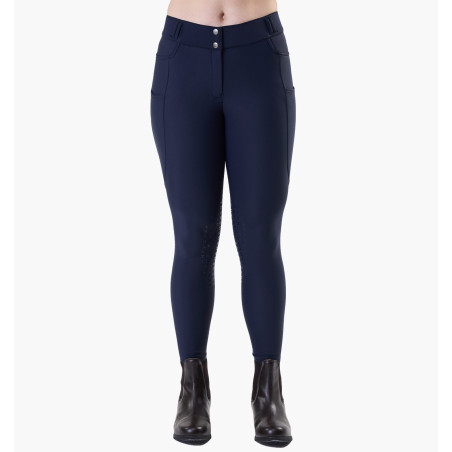Pantalón de equitación Horseware Flexfit invierno con grip en las rodillas para mujer
