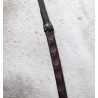 Riendas Horseware con agarre de pulgar de caucho - Castaño