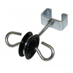 Aislador de doble anclaje para poste en T AKO, conjunto con 4 unidades