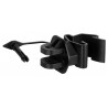 Aislador Pinlock AKO T-Post por 25 - Negro