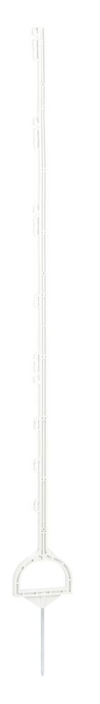 Poste de plástico con estribo AKO por 5 Verde Poste de plástico con estribo AKO por 5 Verde