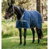 Manta de cuadra Horseware Rambo® Optimo 400g - Marino / tormenta / gris plateado