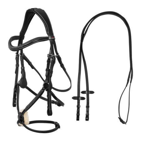 Brida mexicana Supreme con muserola anatómica