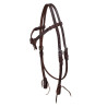 Brida western Lakota con frontal recto - Engrasado
