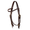 Brida western Lakota Quick Change con frontal recto - Engrasado
