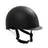 Casco unisex Equestro Azael con rueda trasera con EN 1384-2023 - Negro / negro