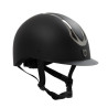 Casco unisex Equestro Azael con rueda trasera con EN 1384-2023 - Negro / gunmetal