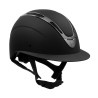 Casco para mujer Equestro Apocalypse con carcasa mate homologado EN 1384-2023 - Negro / gunmetal