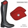 Parche para botas Pratoni Canter - Cuero rojo