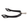 Espuelas Acavallo Arena Aluplus 2.0 con strass - Negro