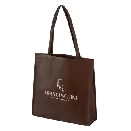 Bolsa de compras mediana Franceschini no tejida (45×45×15 cm)