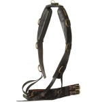 Cinchuelo cuero con cojines Chetak