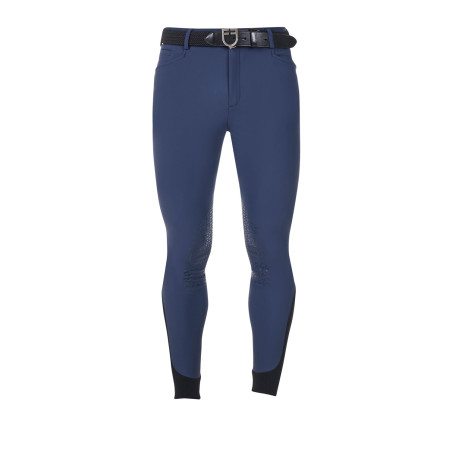 Pantalón de equitación para hombre Equestro x FISE con grip en las rodillas
